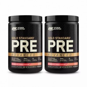 Optimum Nutrition 2x GOLD STANDARD® Pre Advanced (20 serv) Greece | 98YNKVOTD