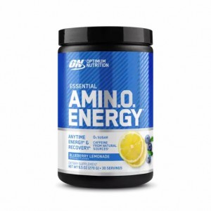 Optimum Nutrition ESSENTIAL AMIN.O. ENERGY® Blueberry Lemonade 0.6 lb (30 Servings) Greece | 15GNLCJVM