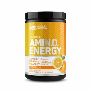 Optimum Nutrition ESSENTIAL AMIN.O. ENERGY® Citrus Spritz 0.6 lb (30 Servings) Greece | 30ZNUEMFX