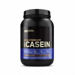 Optimum Nutrition GOLD STANDARD® 100% Casein Chocolate Supreme 2 lb (25 Servings) Greece | 52GAPMDCH