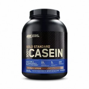 Optimum Nutrition GOLD STANDARD® 100% Casein Chocolate Supreme 4 lb (53 Servings) Greece | 86JTKGSYX