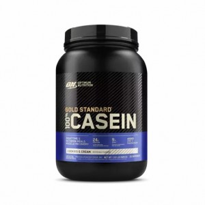 Optimum Nutrition GOLD STANDARD® 100% Casein Cookies & Cream 2 lb (25 Servings) Greece | 39SFNZRJL