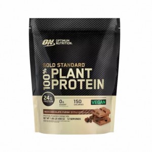 Optimum Nutrition GOLD STANDARD® 100% Plant Rich Chocolate Fudge 1.06 lb (12 Servings) Greece | 54IHZYWMF