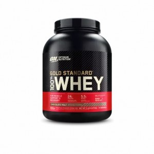 Optimum Nutrition GOLD STANDARD 100% WHEY™ Chocolate Malt 5 lb (73 Servings) Greece | 42TLFBMOC