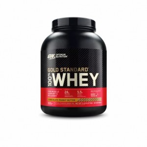 Optimum Nutrition GOLD STANDARD 100% WHEY™ Chocolate Peanut Butter 5 lb (68 Servings) Greece | 63MEAHKRU
