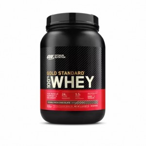 Optimum Nutrition GOLD STANDARD 100% WHEY™ Double Rich Chocolate 2 lb (29 Servings) Greece | 20DUJLHCV