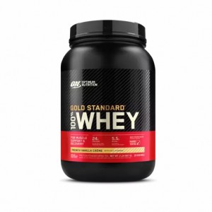 Optimum Nutrition GOLD STANDARD 100% WHEY™ French Vanilla Creme 2 lb (29 Servings) Greece | 29CMJHNVB