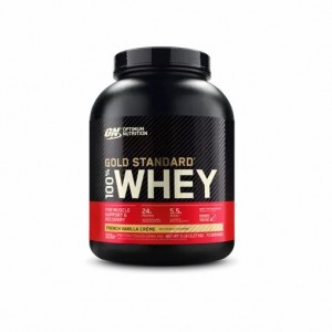 Optimum Nutrition GOLD STANDARD 100% WHEY™ French Vanilla Creme 5 lb (73 Servings) Greece | 31WRAUOFS