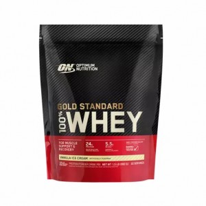 Optimum Nutrition GOLD STANDARD 100% WHEY™ Vanilla Ice Cream 1.5 lb (22 Servings) Greece | 03LXZQMPA