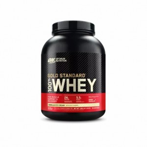 Optimum Nutrition GOLD STANDARD 100% WHEY™ Vanilla Ice Cream 4 lb (58 Servings) Greece | 98MNDWSXO
