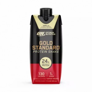Optimum Nutrition GOLD STANDARD® Ready To Drink Protein Shake Vanilla 12 Cartons (12 Servings) Greece | 06SUFWCAV