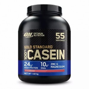 Optimum Nutrition Gold Standard 100% Casein Strawberry Delight 1.82 kg (55 Servings) Greece | 08NHEWXTK