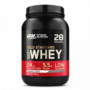 Optimum Nutrition Gold Standard 100% Whey Protein Powder Cookies & Cream 896 grams (28 Servings) Greece | 04JWRFKXT