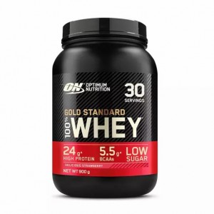 Optimum Nutrition Gold Standard 100% Whey Protein Powder Delicious Strawberry 900 grams (30 Servings) Greece | 31ASNULYK