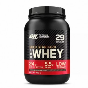 Optimum Nutrition Gold Standard 100% Whey Protein Powder Double Rich Chocolate 899 grams (29 Servings) Greece | 76RIXHJZL