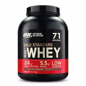 Optimum Nutrition Gold Standard 100% Whey Protein Powder Extreme Milk Chocolate 2.27 kg (71 Servings) Greece | 40PTMFCAO