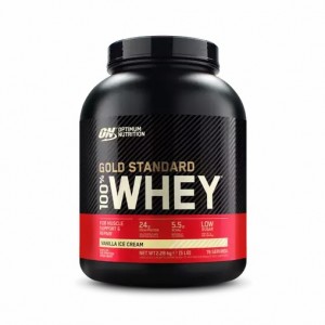 Optimum Nutrition Gold Standard 100% Whey Protein Powder Vanilla Ice Cream 2.28 kg (76 Servings) Greece | 97JAISHDU
