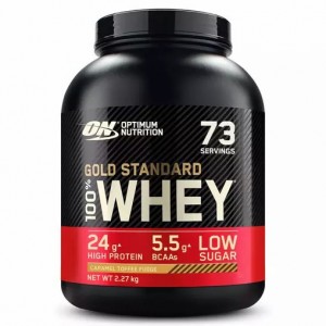 Optimum Nutrition Gold Standard 100% Whey Protein Powder Caramel Toffee Fudge 2.27 kg (73 Servings) Greece | 09PDWXMYV