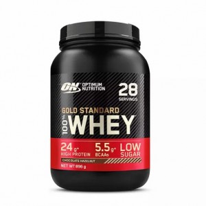 Optimum Nutrition Gold Standard 100% Whey Protein Powder Chocolate Hazelnut 896 grams (28 Servings) Greece | 91ZSVYEIJ