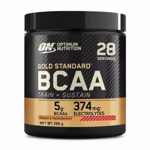 Optimum Nutrition Gold Standard BCAA Train + Sustain Peach & Passion Fruit 266 grams (28 Servings) Greece | 73PFTUALD