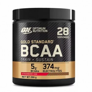 Optimum Nutrition Gold Standard BCAA Train + Sustain Strawberry Kiwi 266 grams (28 Servings) Greece | 96RGFATDP