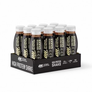 Optimum Nutrition High Protein Shake Elite Chocolate 3300 ml (12 pieces) Greece | 70VLMZXCT