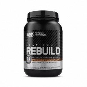 Optimum Nutrition Platinum Rebuild Dark Chocolate 1.67 lb (20 Servings) Greece | 19UBTEPQH