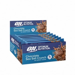 Optimum Nutrition Protein Bar Chocolate Sea Salt Crunch 720 grams (12 Bars) Greece | 87ESIZWDH
