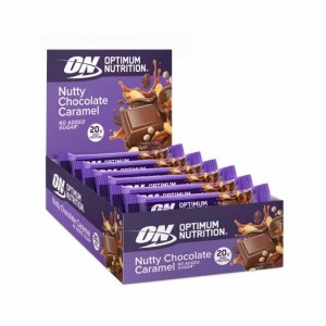 Optimum Nutrition Protein Bar Nutty Chocolate Caramel 700 grams (10 Bars) Greece | 93SROPVGX