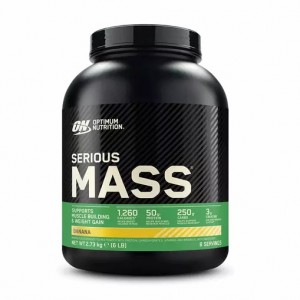 Optimum Nutrition Serious Mass Banana 2.73 kg (8 Servings) Greece | 36JBIAXKU