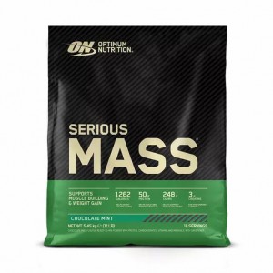 Optimum Nutrition Serious Mass Gainer Chocolate Mint 5.45 kg (16 Servings) Greece | 47VOJAIXW