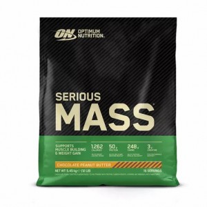 Optimum Nutrition Serious Mass Gainer Chocolate Peanut Butter 5.45 kg (16 Servings) Greece | 95WTCQGKM