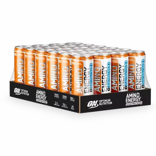 Optimum Nutrition Amino NRG + Electrolytes Orange 24 Piece (6000 ml) Greece | 62ZPVYBQC