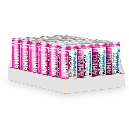 Optimum Nutrition Amino NRG + Electrolytes Pink Lemonade 24 Piece (6000 ml) Greece | 65SXTQFAU