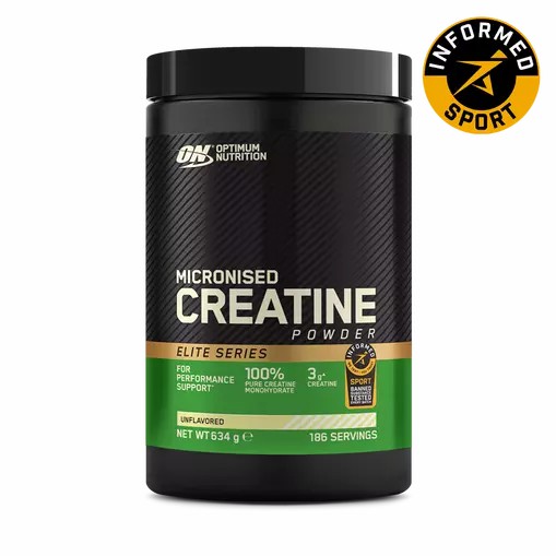 Optimum Nutrition Creatine Powder - Elite Series 186 Serving (634 grams) Greece | 83NRGWPQJ