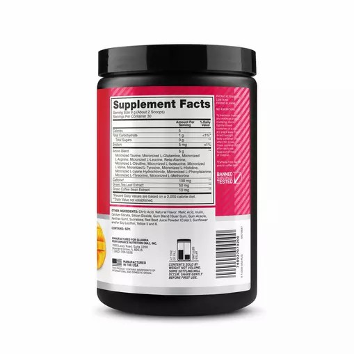 Optimum Nutrition ESSENTIAL AMIN.O. ENERGY® *new* Peach Mango Tango - Notify Me 0.6 lb - Notify me Greece | 64HEVTUFM