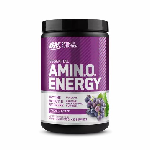 Optimum Nutrition ESSENTIAL AMIN.O. ENERGY® Concord Grape 0.6 lb (30 Servings) Greece | 05GLNOAFS