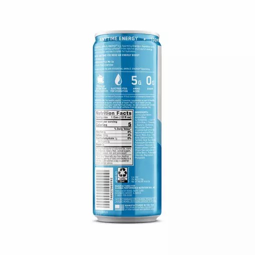 Optimum Nutrition ESSENTIAL AMIN.O. ENERGY+ Electrolytes Sparkling *new* Blue Raspberry Rush 355ml * 12 Cans (12 Servings) Greece | 18ZDBCMYE