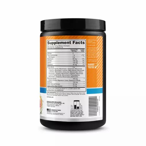 Optimum Nutrition Essential AMIN.O. ENERGY + Electrolytes *new* Sun-kissed Citrus 0.63 lb (30 Servings) Greece | 86GQOBPTL