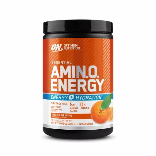 Optimum Nutrition Essential AMIN.O. ENERGY + Electrolytes Tangerine Wave 0.63 lb (30 Servings) Greece | 25MZOITDC
