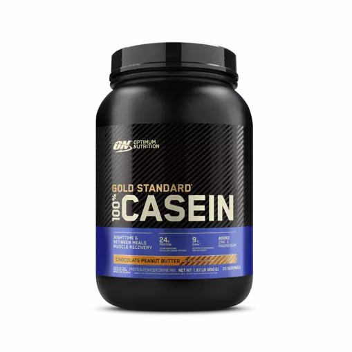 Optimum Nutrition GOLD STANDARD® 100% Casein Chocolate Peanut Butter 2 lb (25 Servings) Greece | 12RUNEDMK