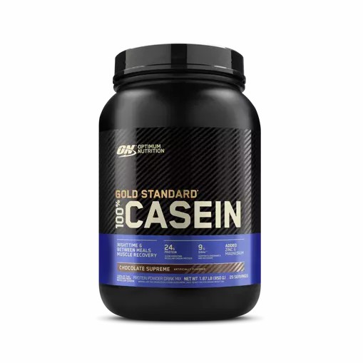 Optimum Nutrition GOLD STANDARD® 100% Casein Chocolate Supreme 2 lb (25 Servings) Greece | 52GAPMDCH