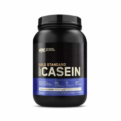 Optimum Nutrition GOLD STANDARD® 100% Casein Cookies & Cream 2 lb (25 Servings) Greece | 39SFNZRJL