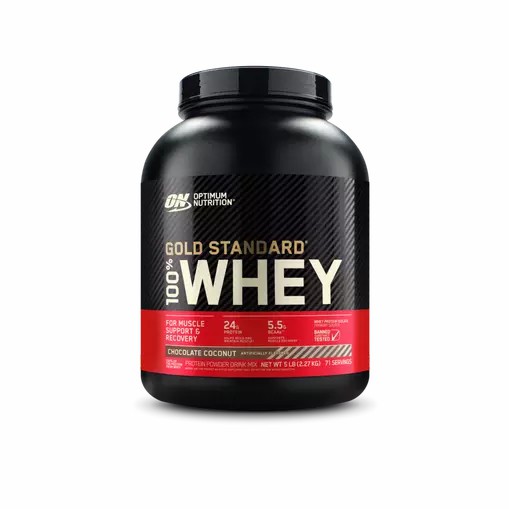 Optimum Nutrition GOLD STANDARD 100% WHEY™ Chocolate Coconut 5 lb (71 Servings) Greece | 16EIQPFVG