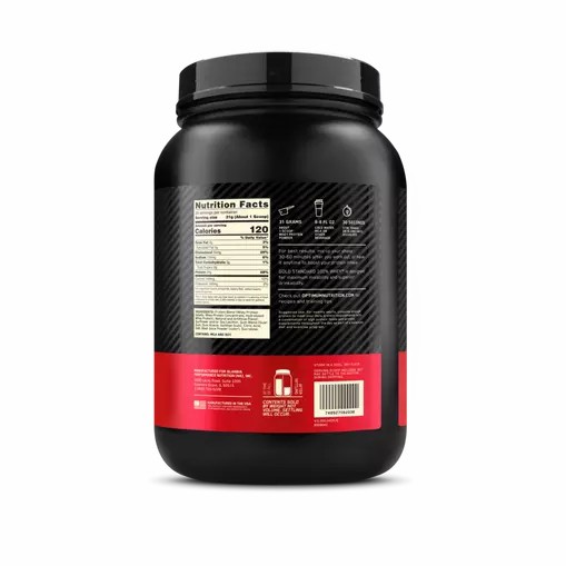 Optimum Nutrition GOLD STANDARD 100% WHEY™ Strawberries & Cream 2 lb (29 Servings) Greece | 17OJWNIZG