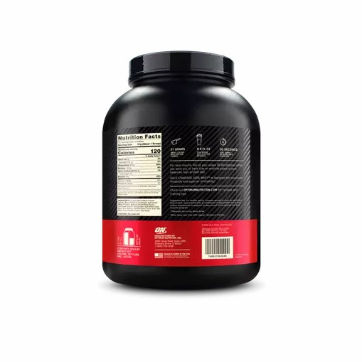 Optimum Nutrition GOLD STANDARD 100% WHEY™ Strawberries & Cream 5 lb (73 Servings) Greece | 85BRIHWQT
