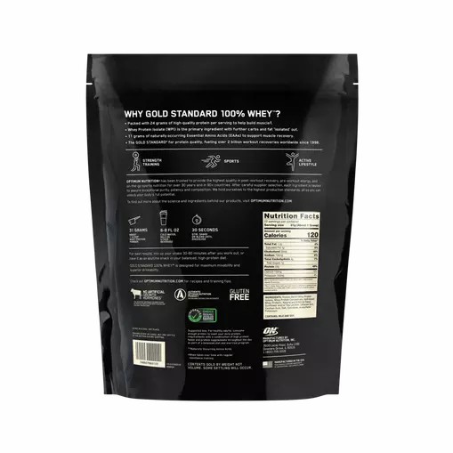 Optimum Nutrition GOLD STANDARD 100% WHEY™ Vanilla Ice Cream 1.5 lb (22 Servings) Greece | 03LXZQMPA