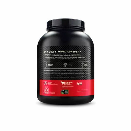 Optimum Nutrition GOLD STANDARD 100% WHEY™ Vanilla Ice Cream 4 lb (58 Servings) Greece | 98MNDWSXO