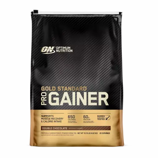 Optimum Nutrition GOLD STANDARD® Pro Gainer Double Chocolate 10.19 lb (28 Servings) Greece | 84SJQEMUI