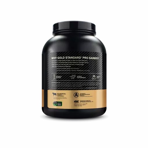 Optimum Nutrition GOLD STANDARD® Pro Gainer Vanilla Custard 5.09 lb (14 Servings) Greece | 97VPUQCBA